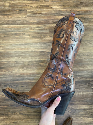 Ladies Italian Made Cowboy Boot (7)