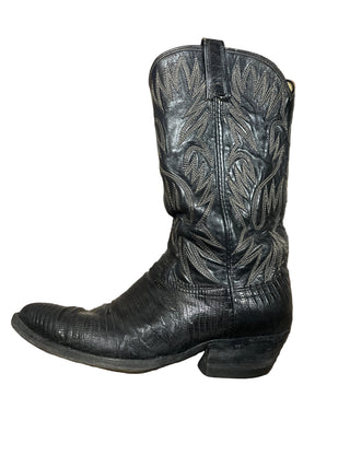 Men’s Black Lizard Dan Post Cowboy Boot (12)