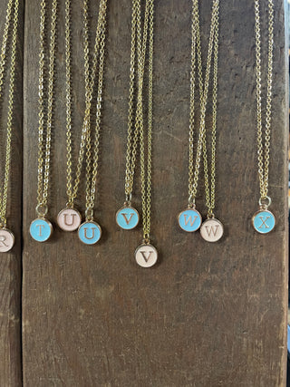 Initial Letter Necklace