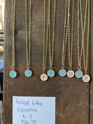 Initial Letter Necklace