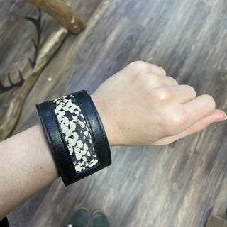 Leather cowhide band