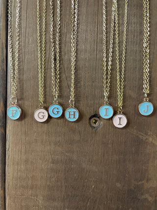 Initial Letter Necklace