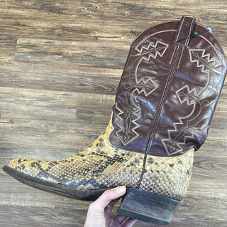 Snake Skin Cowboy Boot (9.5)