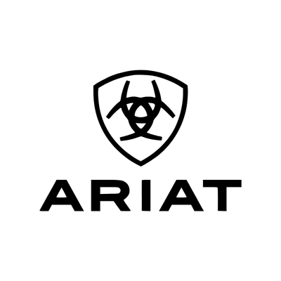 Ariat logo on a white background