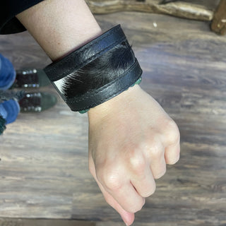 Leather cowhide band