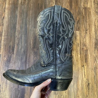 Ladies grey Vintage Biltrite Cowboy Boot (7.5)