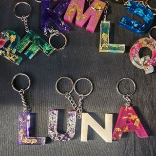 letter key chains