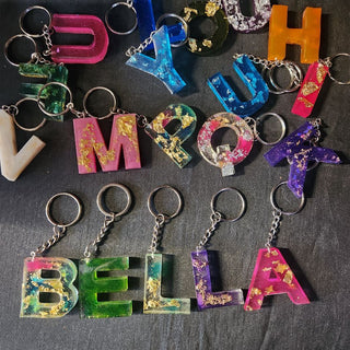 letter key chains