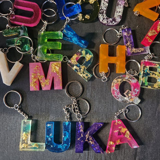 letter key chains