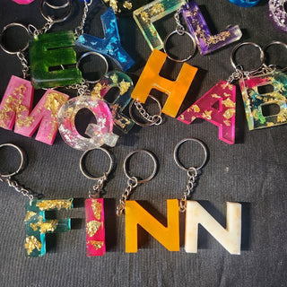 letter key chains