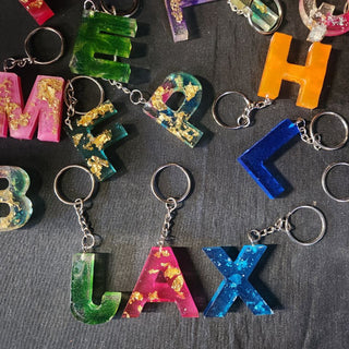 letter key chains