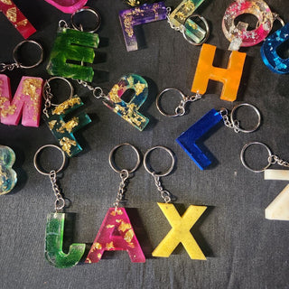 letter key chains