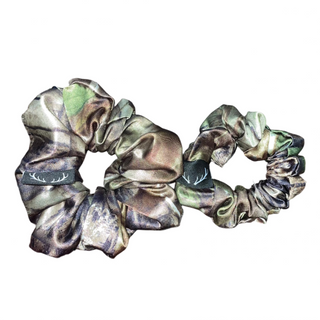 Satin camouflage Scrunchie