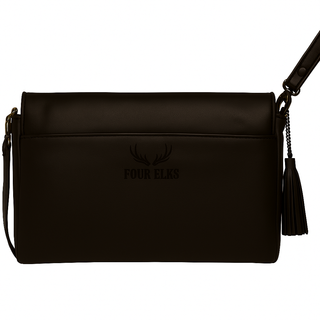 Chelsea Sling Back Purse – Hair-On Leather Foldover Crossbody