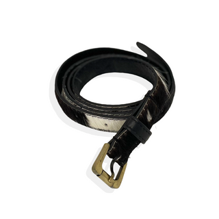 Cowhide Thin Belt *Discontinued* *Only One, S & XL*