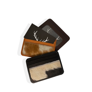 Cowhide Card Holder