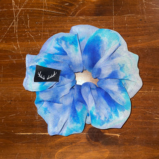 Bahama Blue Scrunchies