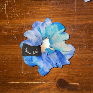 Bahama Blue Scrunchies