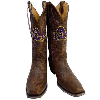 ECU Pirates Game Day Cowboy Boots - Size 11