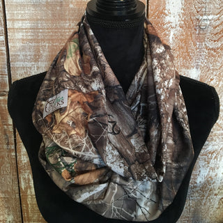 Woodland Camo Circle Scarf