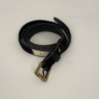 Cowhide Thin Belt *Discontinued* *Only One, S & XL*