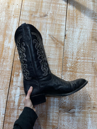 Men’s Ferrini Ostrich Cowboy Boot (13D)