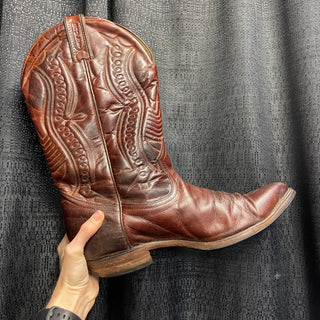 Men’s Boulet Maroon Cowboy Boot (10)