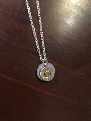 Bullet Stamp Necklace