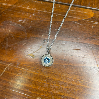 Silver Bullet Birthstone Necklace