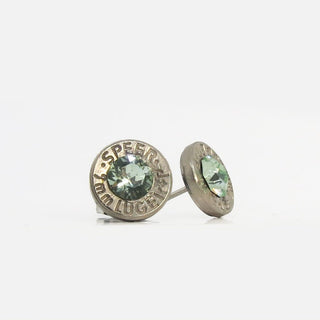 Bullet Studs - Peridot (August)