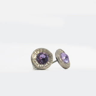 Bullet studs - Alexandrite (June)
