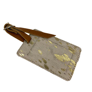 Cowhide Luggage Tag