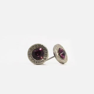 Bullet Studs - Amethyst (February)
