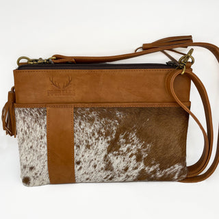 Cowhide Cross Body Purse